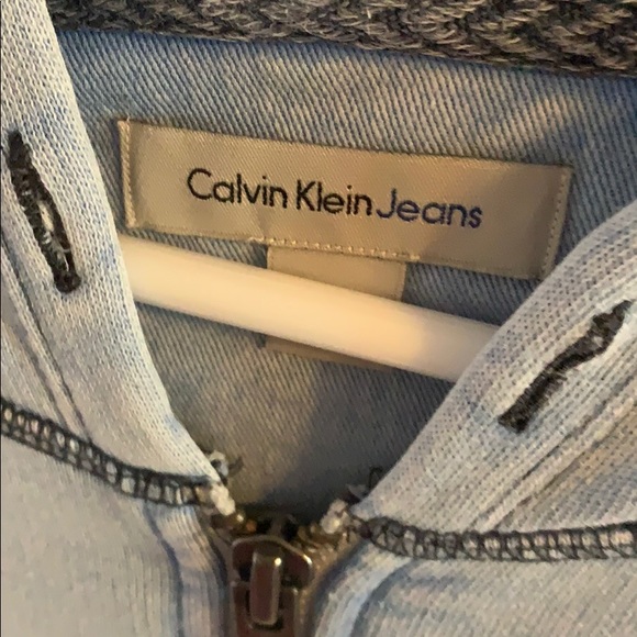 UEC Calvin Klein Jeans Denim Cotton Jacket - Picture 2 of 4